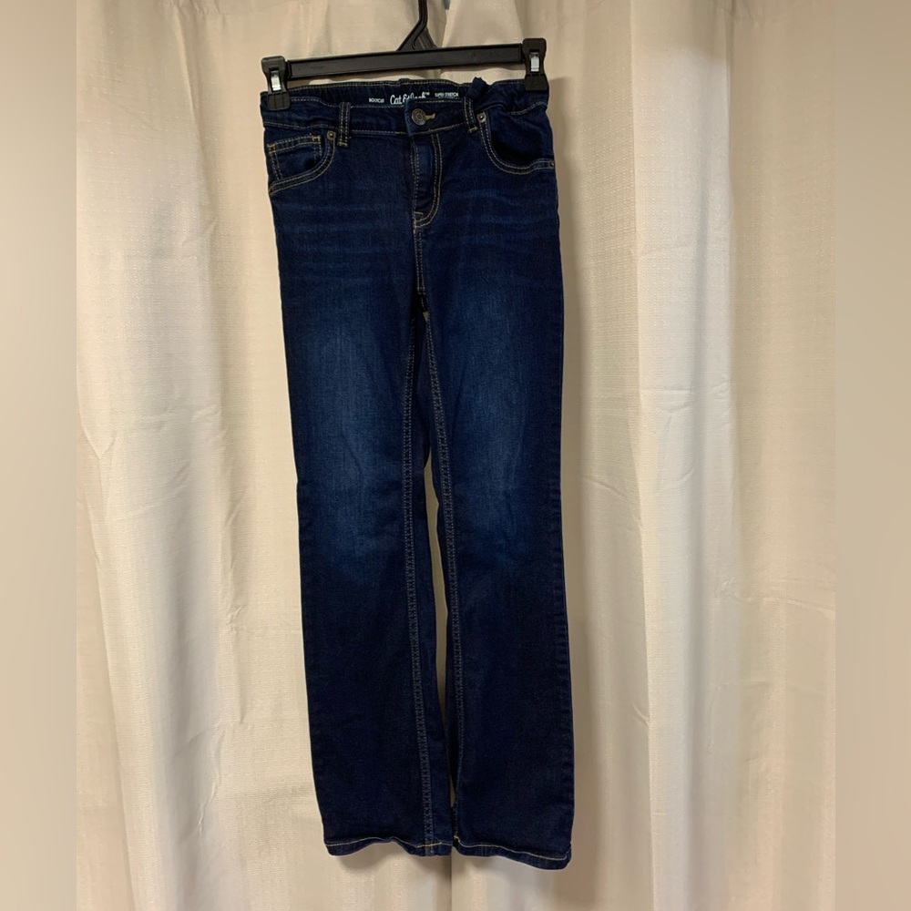Cat & Jack Dark Blue Straight Leg Jeans